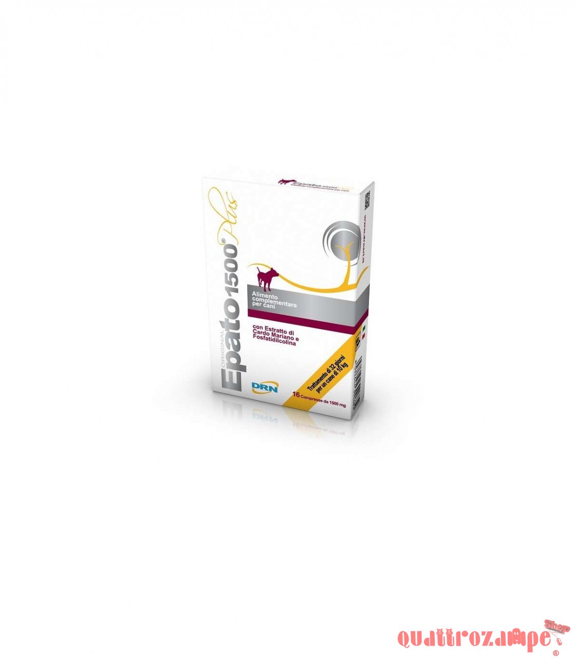 DRN Epato Plus 1500 mg Alimento Complementare Per Cani