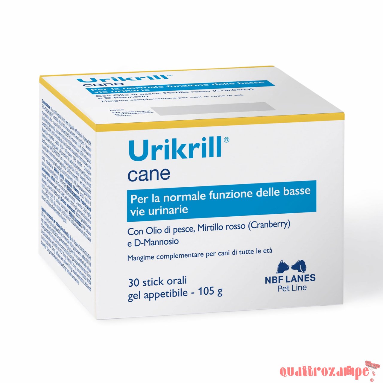 NBF Lanes Urikrill Gel 30 Bustine 90 gr Per Cani