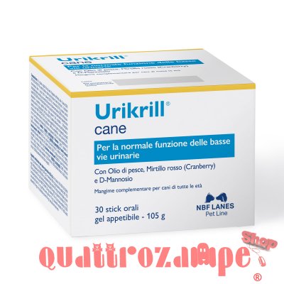 NBF Lanes Urikrill Gel 30 Bustine 90 gr Per Cani