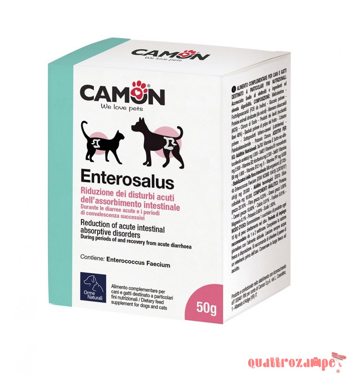 Camon Enterosalus Polvere 50 gr Per Cani
