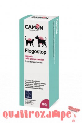 Camon Flogostop 100 gr Pasta Supporto Dermico Cani e Gatti