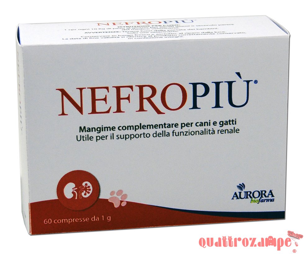Aurora Biofama Nefropiu Compresse Supporto Renale Cane Gatto