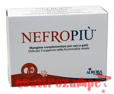 Aurora Biofama Nefropiu Compresse Supporto Renale Cane Gatto