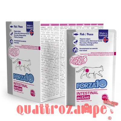Forza 10 Intestinal Active Pesce 100 Gr Busta Umido Gatto