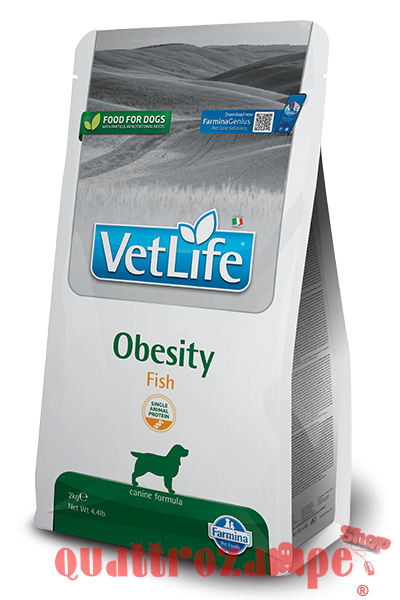 Farmina Vet Life Obesity Fish Per Cani Perdita di Peso