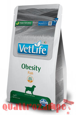 Farmina Vet Life Obesity Fish Per Cani Perdita di Peso
