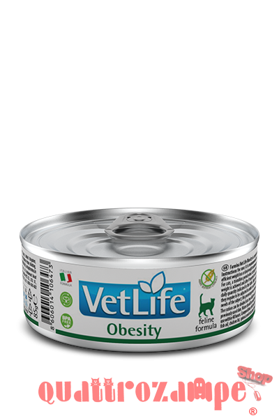 Farmina Vet Life Obesity 85 gr Scatoletta Umido Gatti