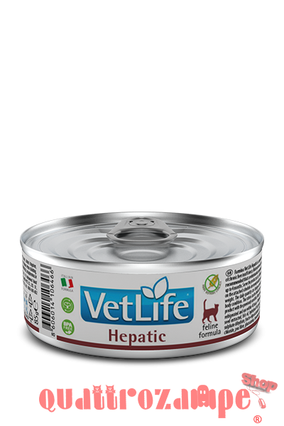Farmina Vet Life Hepatic 85 gr Scatoletta Umido Gatti