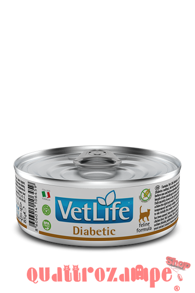 Farmina Vet Life Diabetic 85 gr Scatoletta Umido Gatti