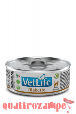 Farmina Vet Life Diabetic 85 gr Scatoletta Umido Gatti