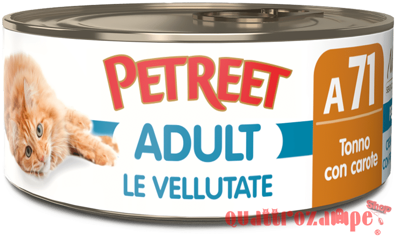 Petreet Vellutate 70 gr Scatoletta Umido Gatto