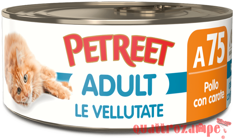 Petreet Vellutate 70 gr Scatoletta Umido Gatto