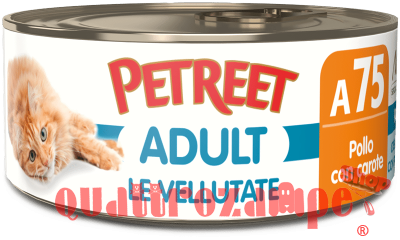Petreet Vellutate 70 gr Scatoletta Umido Gatto