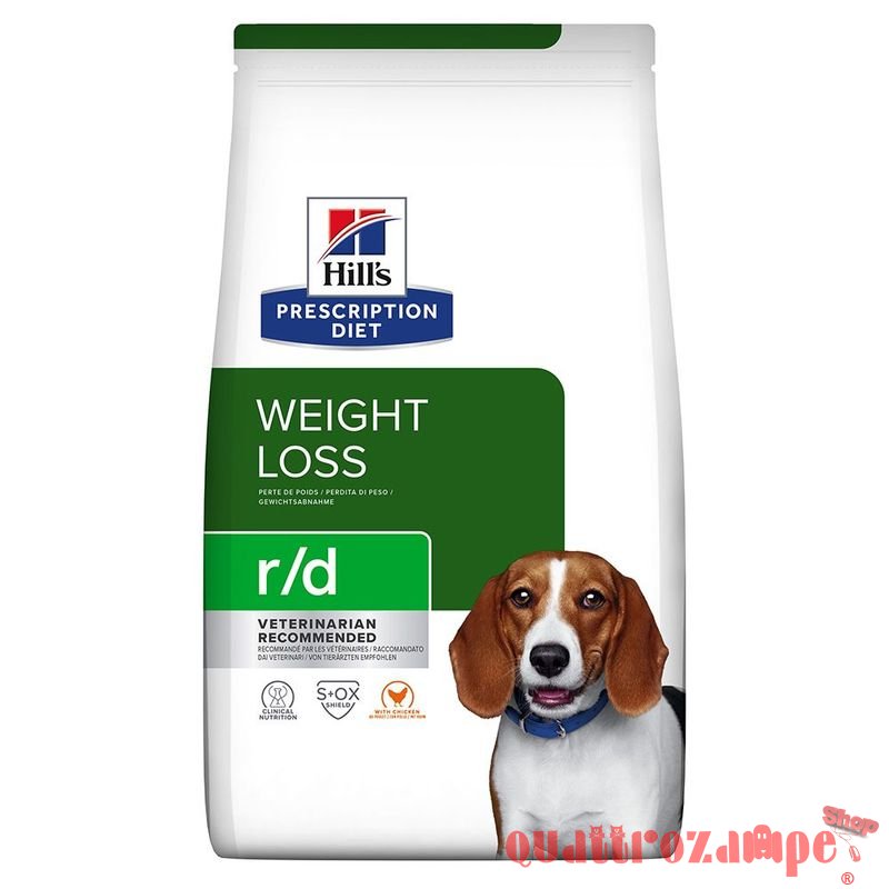 Hill's Prescription Diet R/D Weight Reduction Secco Cane
