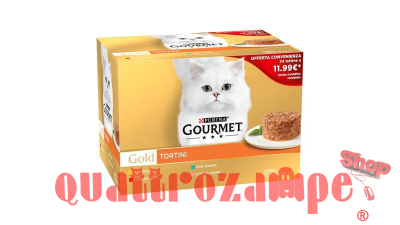 Purina Gourmet Gold Tortini Umido Gatto Multipack 24x85g