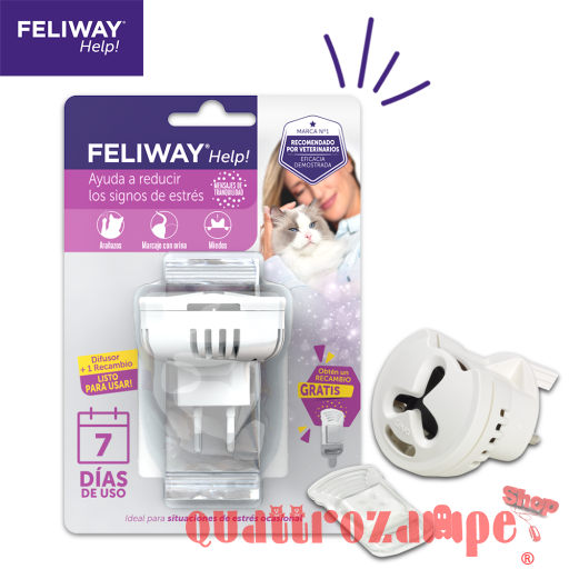 Feliway Help Diffusore + Ricarica 7 Giorni