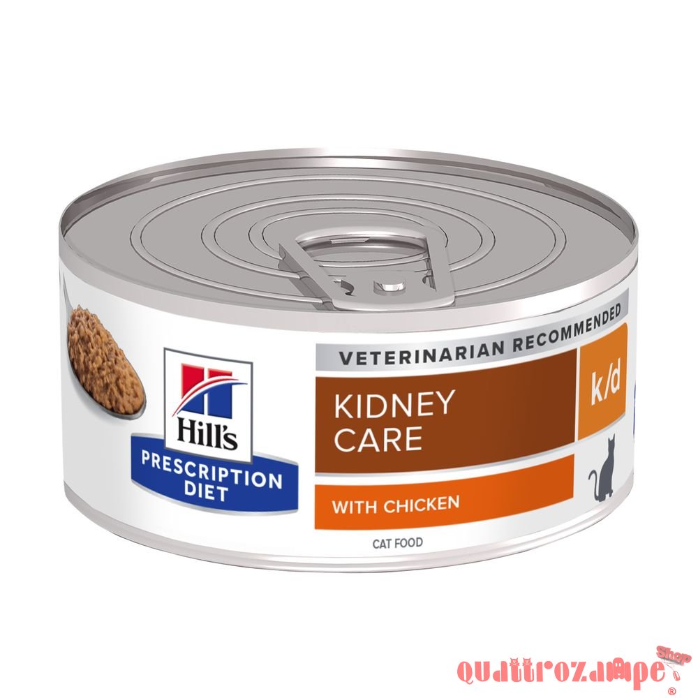 Hill's Diet K/D Kidney Care Pollo 156 gr Umido Gatto