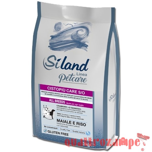 Siland Cistopiu All Breeds Maiale Riso 3 kg Crocchette Cane