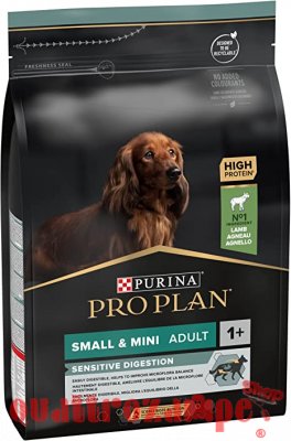 Purina Pro Plan Small Mini Adult Digestion Agnello 3 Kg Crocchette Cane