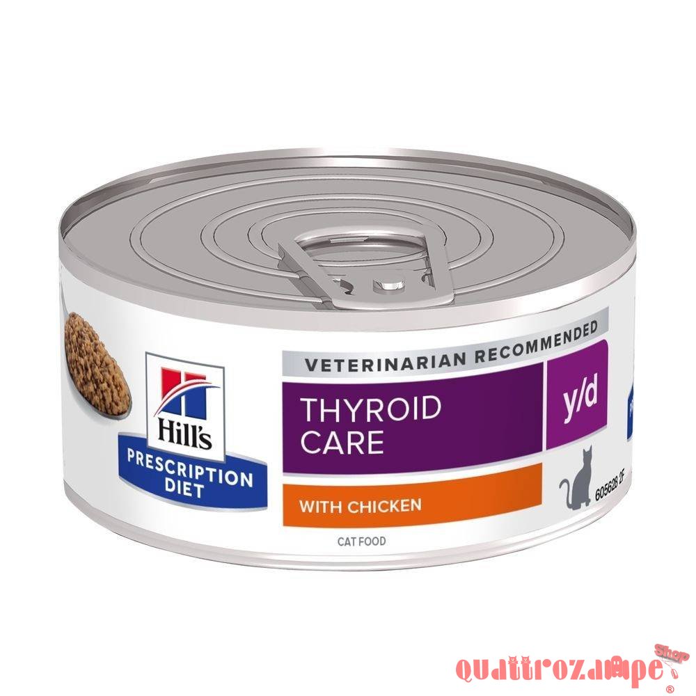 Hill's Diet Y/D Thyroid Care 156 gr Umido Gatto
