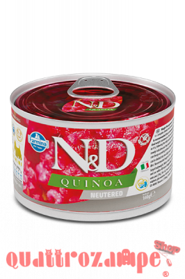 Farmina ND Umido Quinoa Dog Neutered Maiale Umido Cane