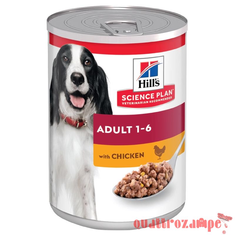 Hill's Science Plan Cane Adult 1-6 Umido Pollo 370 gr