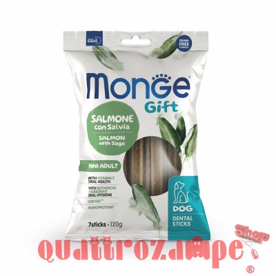 Monge Gift Dental Sticks Snack Pulizia Denti Per i Cani