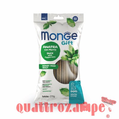 Monge Gift Dental Sticks Snack Pulizia Denti Per i Cani