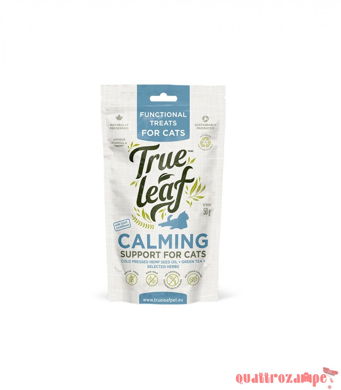 True Leaf Snack Calming 50 grammi Per Gatti