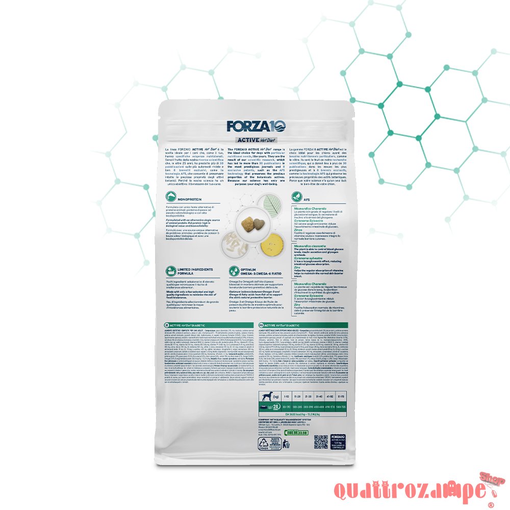 Forza 10 Diabetic Active Line Crocchette Cane