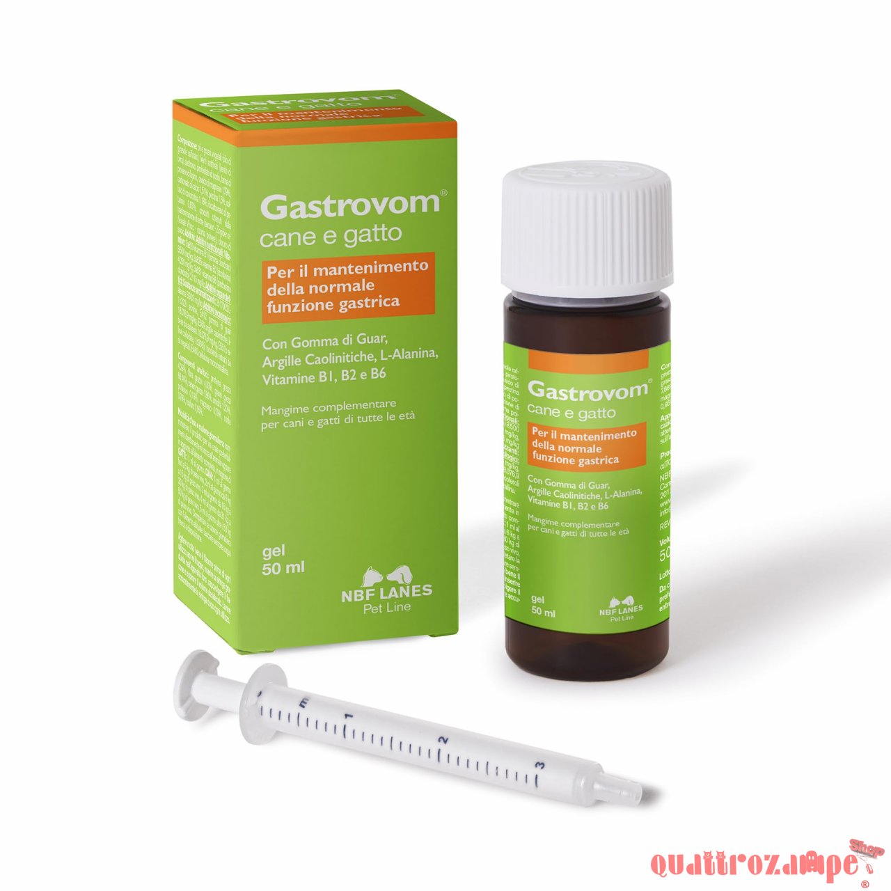 NBF Lanes Gastrovom Flacone 50 ml Gel Cane Gatto