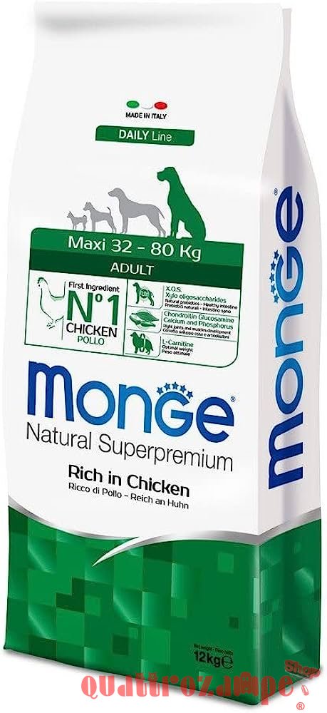 Monge Superpremium Maxi Adult Cane Pollo