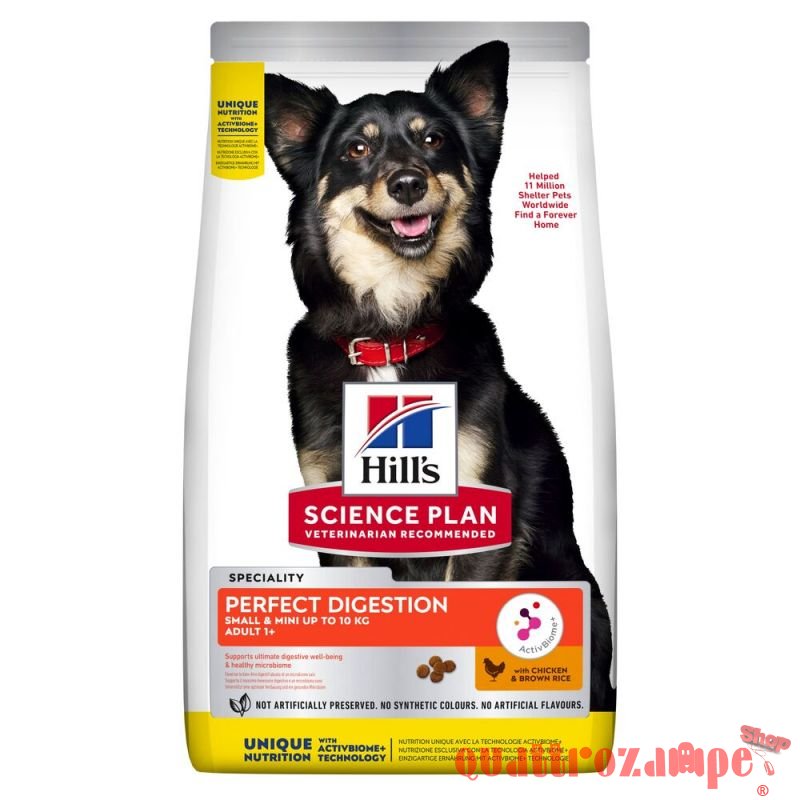 Hill's Science Plan Adult Perfect Digestion Small Mini 1,5 kg Crocchette