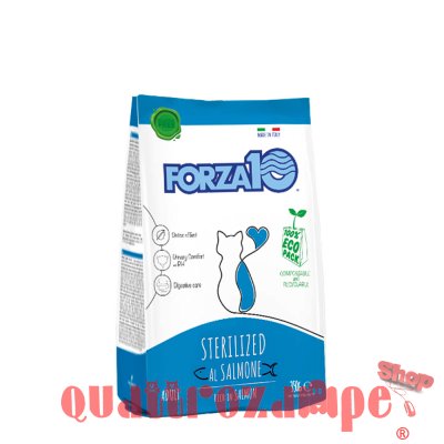 Forza 10 Maintenance Adult Sterilized Salmone Crocchette Gatti Sterilizzati