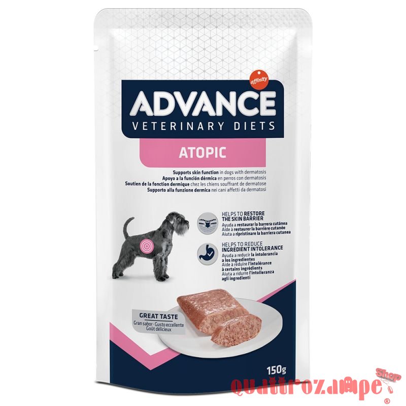Advance Veterinary Diets Dog Atopic 150 gr Alimento Umido Cani