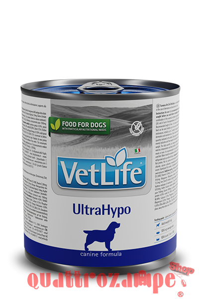 Farmina Vet Life UltraHypo 300 gr Barattolo Umido Per Cani