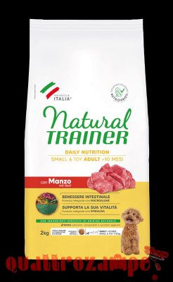 Natural Trainer Adult Mini Small Toy Manzo Cane