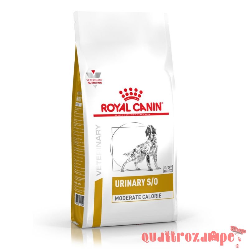 Royal Canin Urinary Moderate Calorie 1,5 kg Crocchette CANE SCAD 05.05.23
