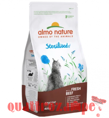 Almo Nature Sterilised Manzo Crocchette Gatti