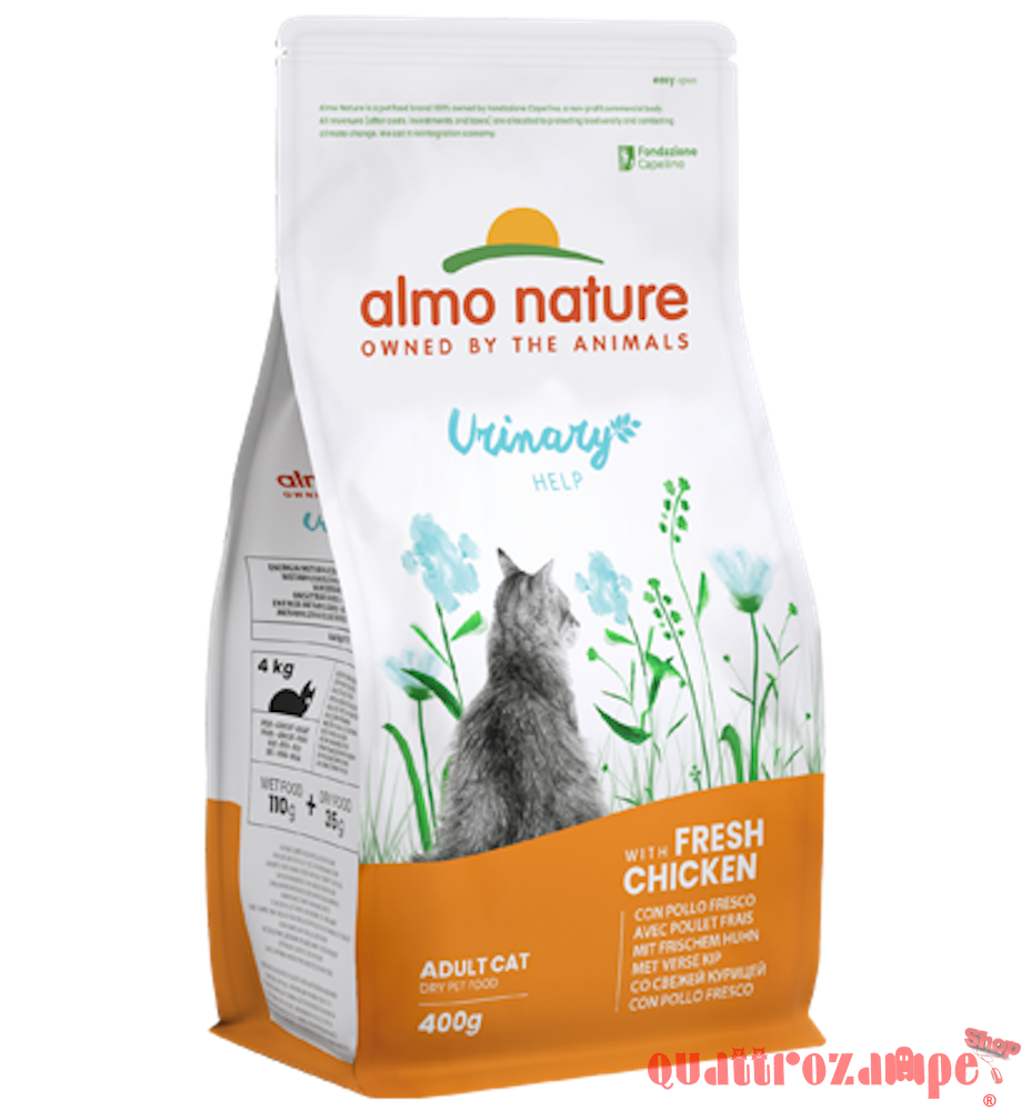Almo Nature Urinary Help Pollo Crocchette Per Gatto