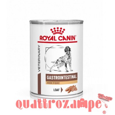 Royal Canin Gastrointestinal Hight Fibre 410 gr Barattolo Umido Cane