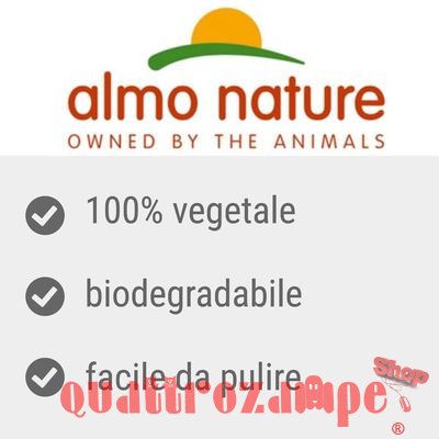 Lettiera Almo Nature Cat Litter Natural 4 kg Grain Texture Lettiera Agglomerante Vegetale Per Gatti