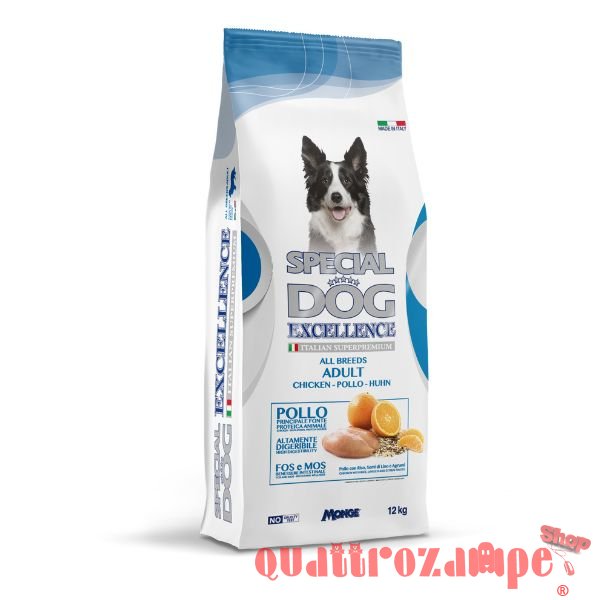 Monge Special Dog Excellence All Breeds Adult Pollo 12 kg Cani