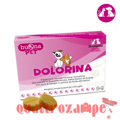 Buona Pet Dolorina Compresse per Cani e Gatti