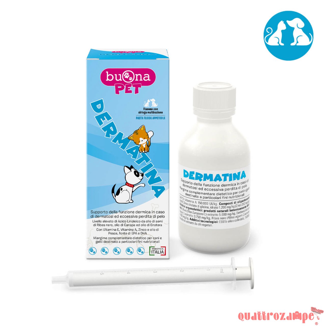 Buona Pet Dermatina Flacone 90 gr