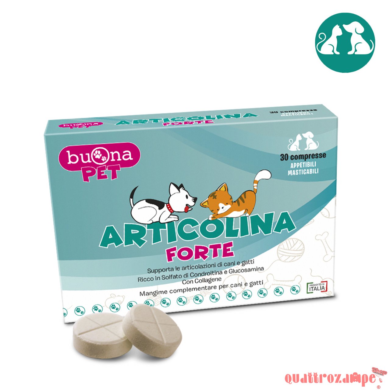 Buona Pet Articolina Forte Compresse Per Cani e Gatti
