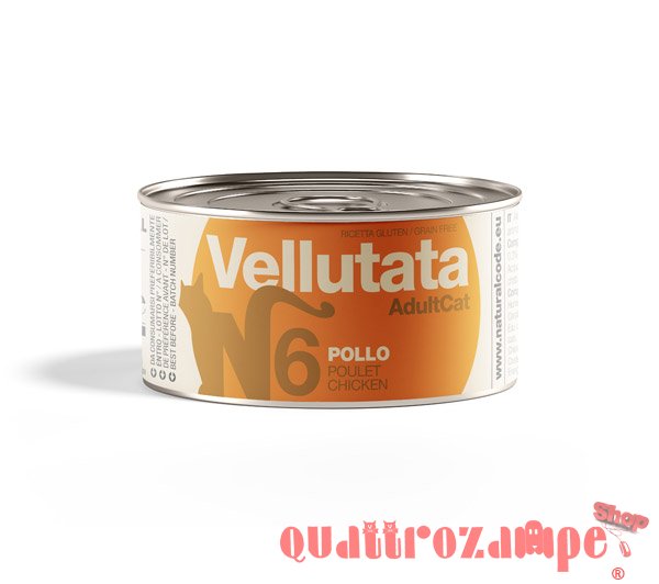 Natural Code Vellutata 06 Pollo 85 gr Per Gatti