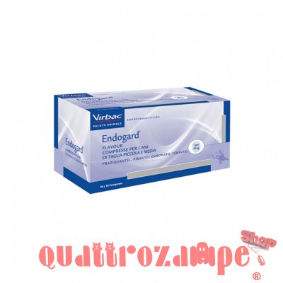 Virbac Endogard Flavour 100 Compresse Appetibili Antiparassitarie Per Cani