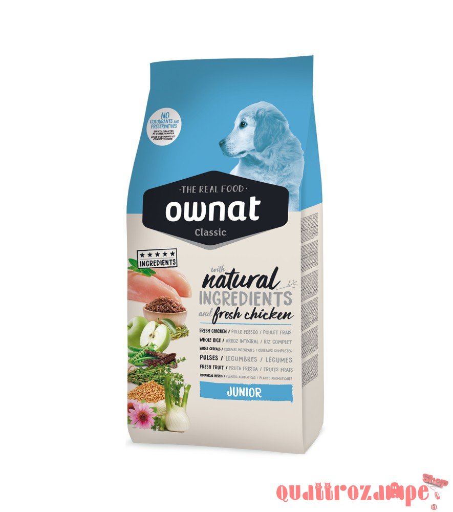 Ownat Classic Junior Crocchette Per Cani Cuccioli