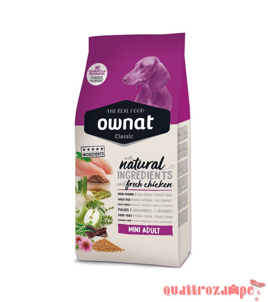 Ownat Classic Mini Adult Crocchette Per Cani